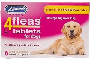 4Fleas Tablets For large Dogs over 11kg