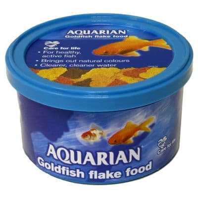 Aquarian goldfish flake