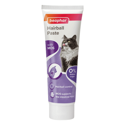 beaphar hairball paste with mos