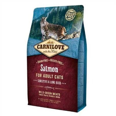 Carni love salmon  senstive and long hair (various sizes )