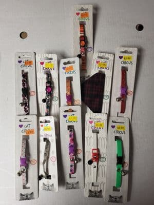 cat circus cat collars