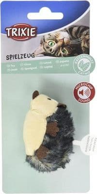 catnip filled hedgehog with sound