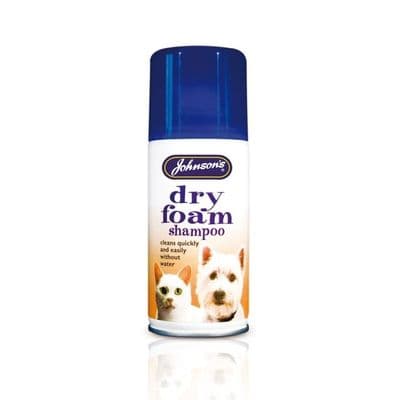 Dry-Foam Shampoo (cleans without water)