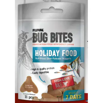 fluval bug holiday food