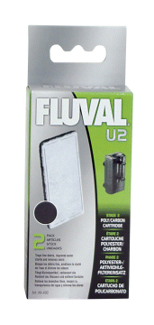 Fluval U2 Poly/Carbon Cartridge (2pcs)