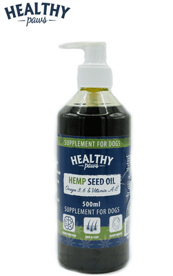 healthy paws hemp seed oil 500ml