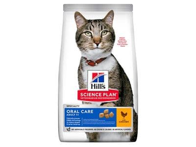 Hills science plan oral care 1+ chicken (various sizes)