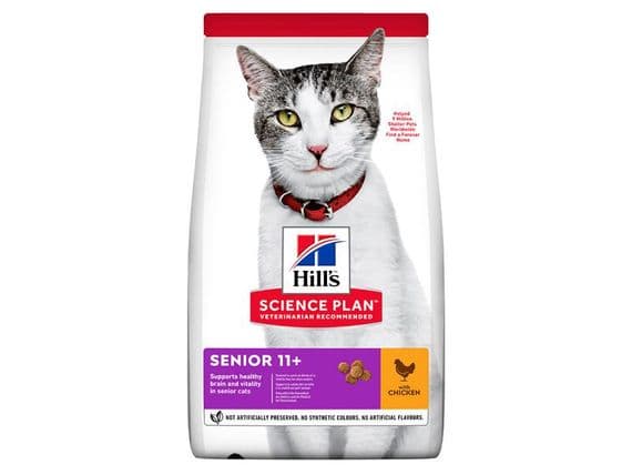 Hills science plan senior 11+ (chicken) (various sizes)