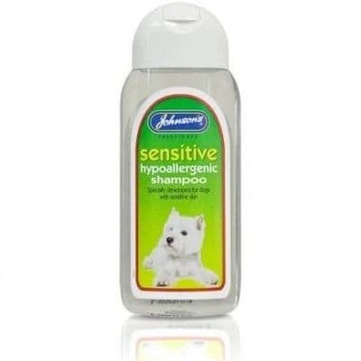 Johnson's sensitive hypo-allergenic shampoo