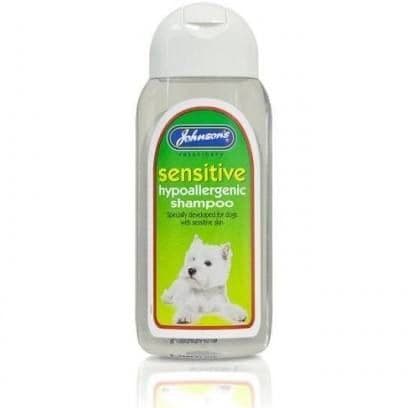 Johnson's sensitive hypo-allergenic shampoo