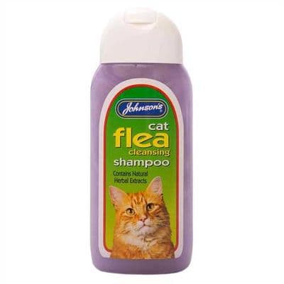 johnsons cat flea shampoo