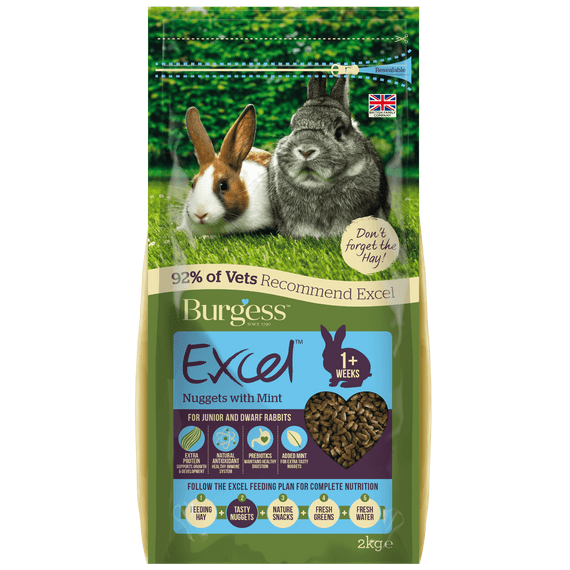 junior and dwarf rabbit food