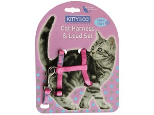Kitty and co cat harness and lead  ( various colours)