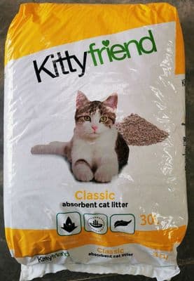 Kitty friend absorbent cat litter