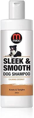 mikki sleek and smooth shampoo - shedding and under coat