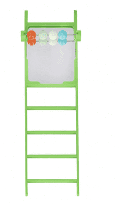 plastic ladder with mirror