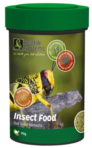 reptil system insect food