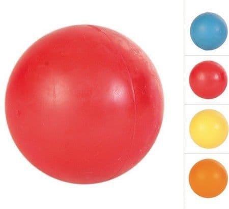 solid rubber balls