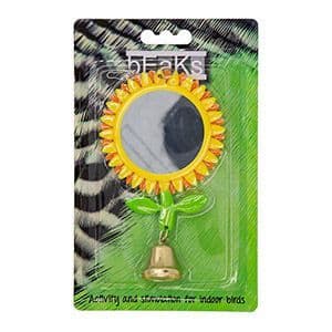 sunflower with mirror