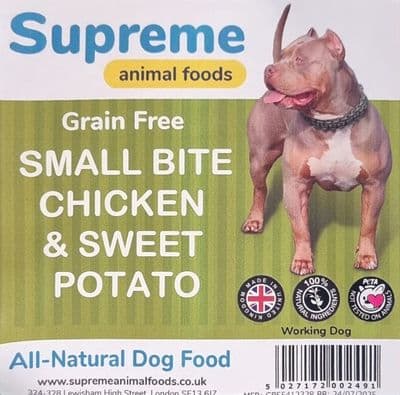 supreme nutrience dog food