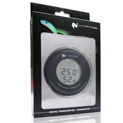 white python hygrometer