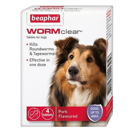 wormclear 4pk upto 40kg