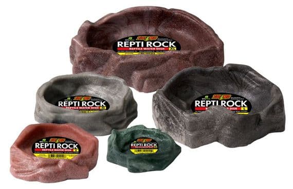 zoomed repti rock deep water dish
