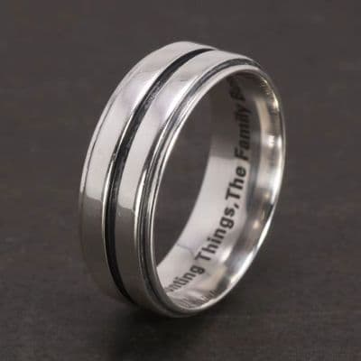 Bague de Dean Winchester en argent 925 authentique (Supernatural)