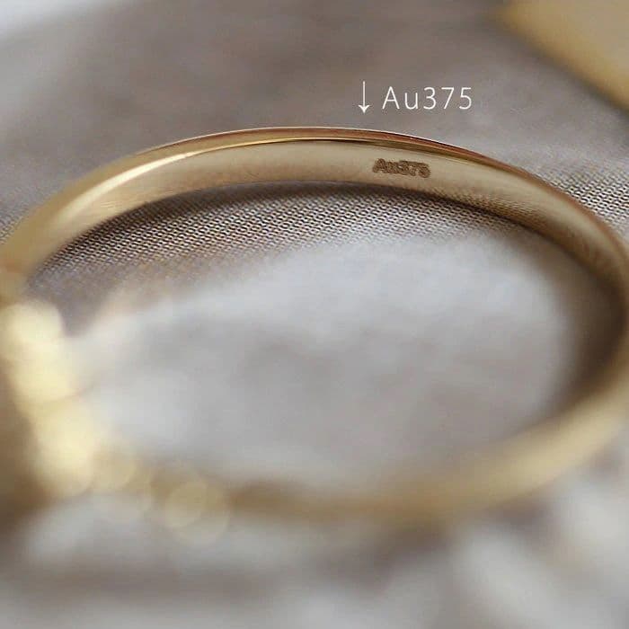 Bague Fiançailles La reine des neiges Elsa Flocon Or jaune 9K