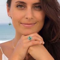 Bague Nacre Abalone Dentelles Argent massif 925
