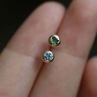 Boucles d'oreilles Enfant Bébé Or jaune 9K