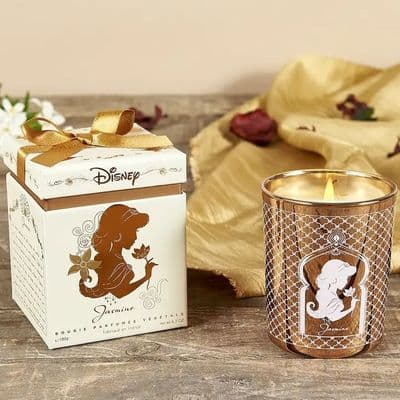 Bougie parfumée végétale Disney Jasmine Alladin officiel