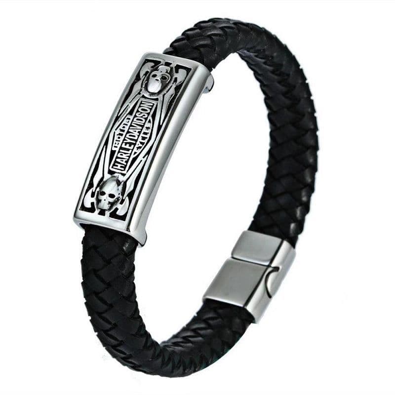 Harley davidson bracelet mens Clearance