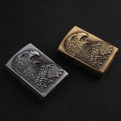 Briquet Harley Davidson Aigle Gaz