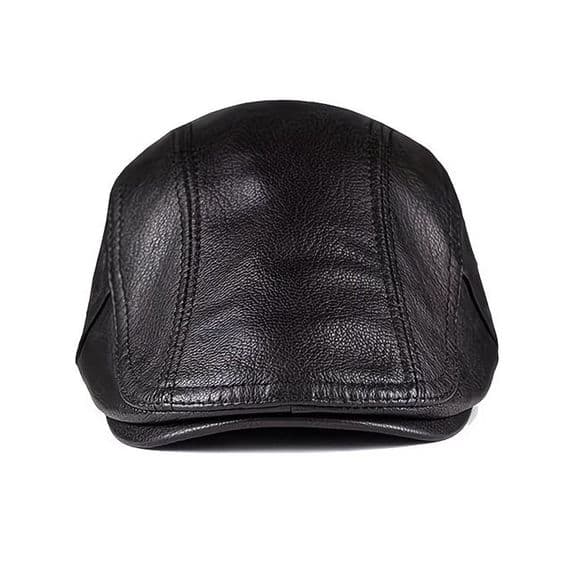 Casquette Cuir Gavroche fait main