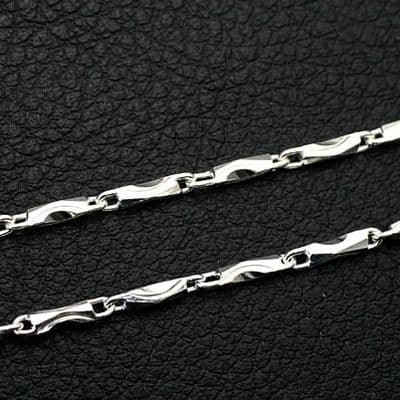 Chaine Argent massif 990 Barres