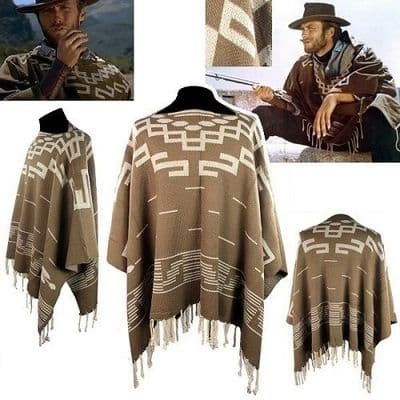 Clint Eastwood poncho Pour une Poignée de Dollars