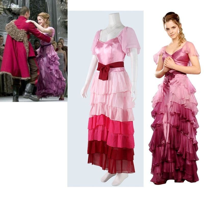 Costume Robe de mariée Bal Hermione Granger Harry Potter et la coupe de feu