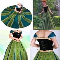 Anna Reine Habits Reine Des Neiges Costume Anna Déguisement Anna