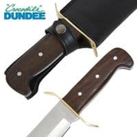 Crocodile Dundee couteau de chasse étui Bowie