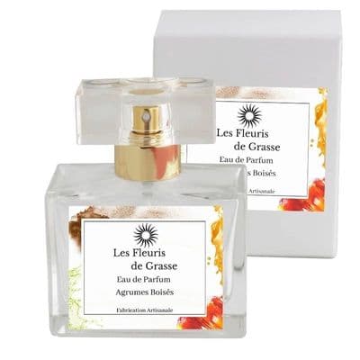 Eau de parfum Agrumes Boisés les Fleuris de Grasse 100 ml