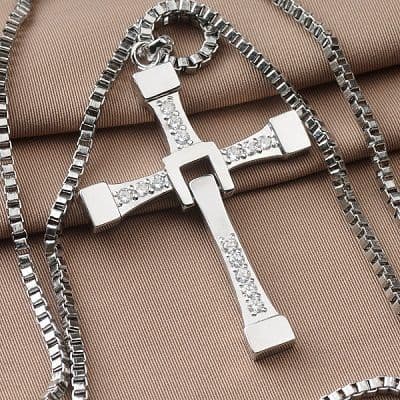 Fast and Furious pendentif Dominic Argent massif 925