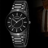 Montre Céramique Sinobi Noir Homme Femme