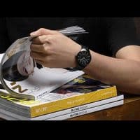 Montre Céramique Sinobi Noir Homme Femme