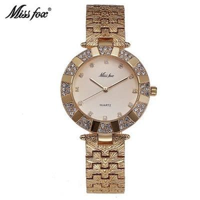 Montre Femme Luxe Cristaux de Swarowski Miss Fox