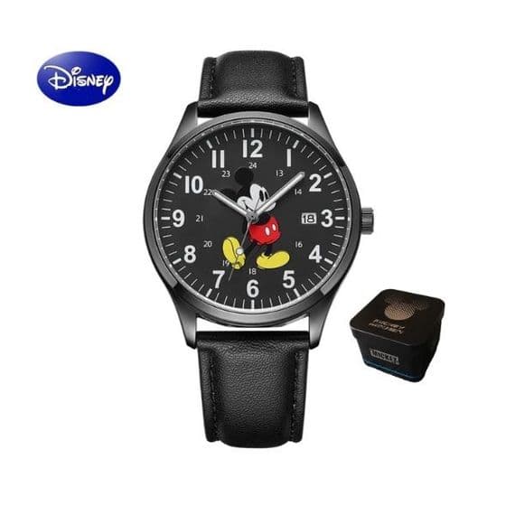 Montre Mickey Mouse Disney Cuir Quartz
