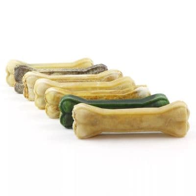 Os à mâcher 100% naturels pour chien Lot de 7 multi saveur