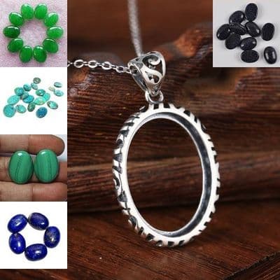 Pendentif Celte Personnalisable Argent massif 925