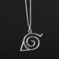 Pendentif Naruto Konoha Argent massif 925