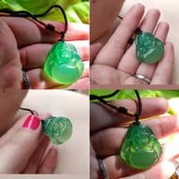 Pendentif Rambo Bouddha Jade